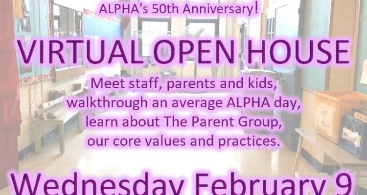 Virtual Open House February 9, 6pm